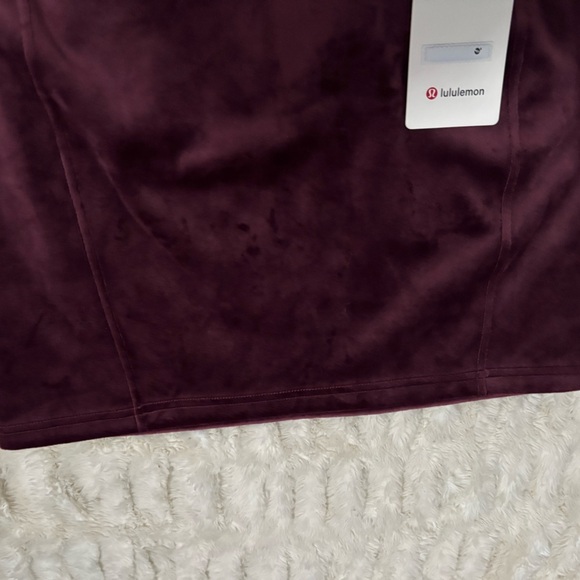 NWT LULULEMON ATHLETICA Women’s Scuba HR Velvet Mini Skirt - Picture 5 of 14
